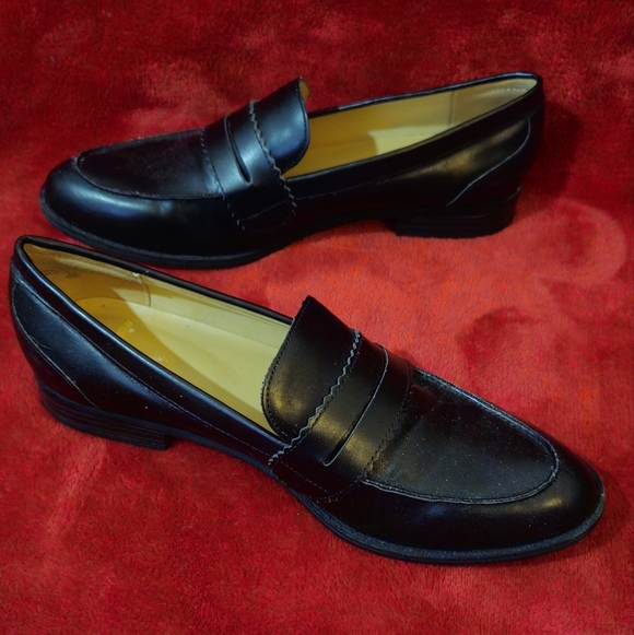 Nine West Elegant Black Women's Loafers Size 6.5 - Picture 3 of 6
